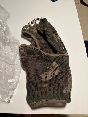 supreme brand new Men's balaclava "Camo Breathable Face Mask" - camouflage